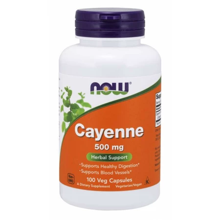 Cayenne - Pieprz kajeński 500 mg (100 kaps.)