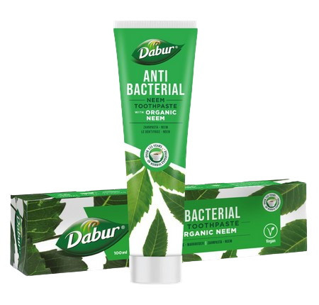 PASTA DO ZĘBÓW PRZECIWBAKTERYJNA Z NEEM 100 ml - DABUR