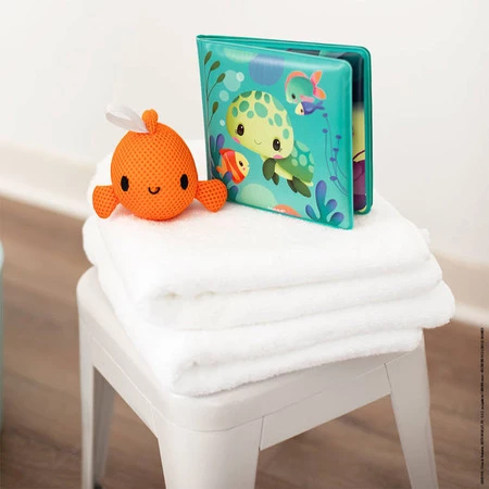 Janod Książeczka do kąpieli Magiczne życie żółwi 10 m+