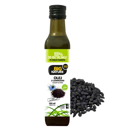Big Nature Olej z czarnuszki 250 ml 100%