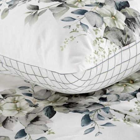 Komplet pościeli satynowej Nika 56, 220 x 200 cm, Biały