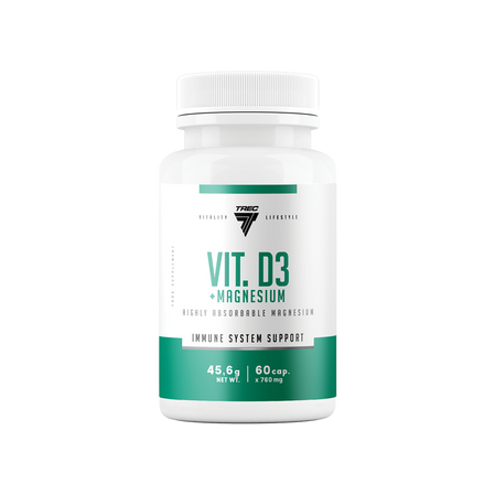 Trec VIT. D3 + MAGNESIUM 60 kaps.