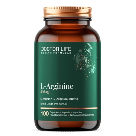 Doctor Life L-Arginine 600mg suplement diety 100 kaps.