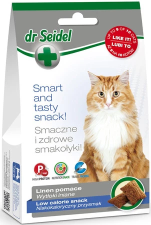 DR SEIDEL Smart Tasty Snack Niskokaloryczny przysmak kota 50g