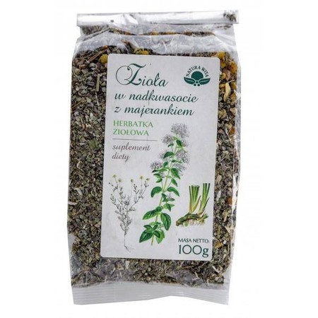 Natura Wita Zioła w nadkwasocie 100 g