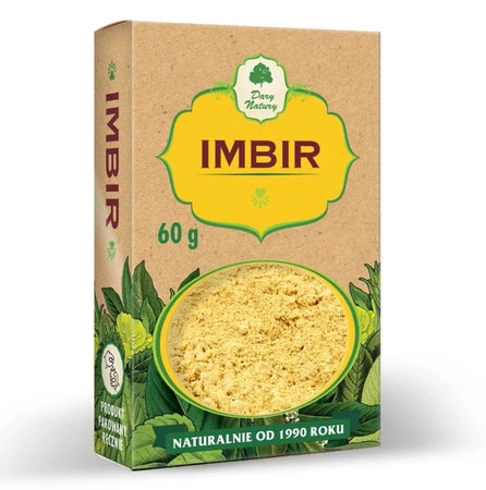 IMBIR MIELONY BIO 60 g - DARY NATURY
