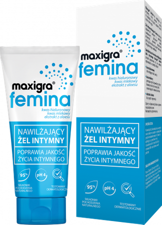 Maxigra femina nawilżający żel intymny 75 ml