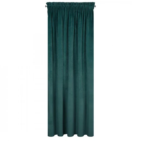 ZASŁONA GOTOWA VILLA NA TAŚMIE 140 X 270 CM CIEMNOTURKUSOWY