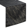 OBRUS SUZANA 40 X 140 CM CZARNY