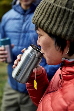 Black+Blum Kubek termiczny stalowy, czarny