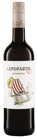 WINO BEZALKOHOLOWE CUVÉE CZERWONE SŁODKIE BIO 750 ml - LANDPARTIE