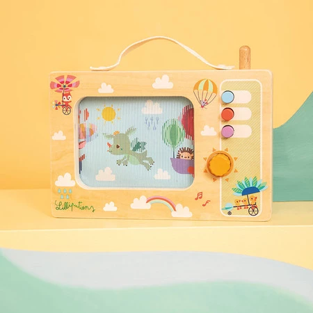 Lilliputiens Drewniana animowana pozytywka Smok Joe 10 m+