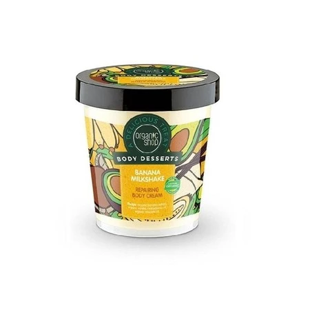 Body Desserts Banana Milkshake Repairing Body Cream regenerujący krem do ciała o zapachu banana 450ml