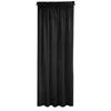 ZASŁONA GOTOWA SIBEL NA TAŚMIE 140 X 270 CM CZARNY
