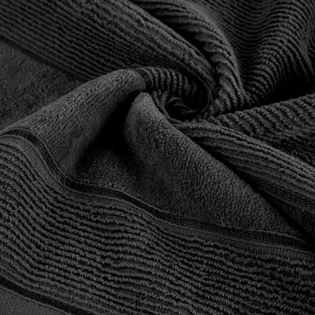 Ręcznik Emma (13), 30 x 50 cm, Czarny