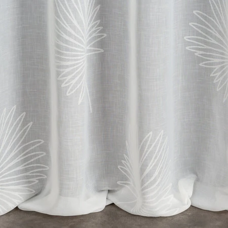 FIRANA GOTOWA JANE NA TAŚMIE 140 X 270 CM BIAŁY