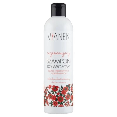 Vianek - Szampon regenerujący do włosów blond, rozjaśnianych, farbowanych - 300 ml