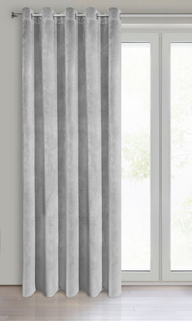 ZASŁONA GOTOWA VILLA 140 X 250 CM STALOWY