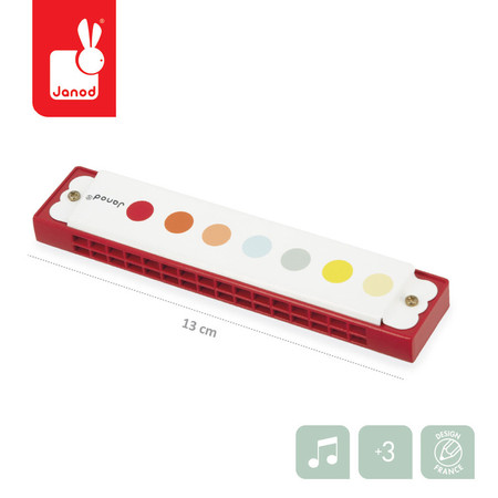 Janod Harmonijka Confetti 3+ (edycja 2026)