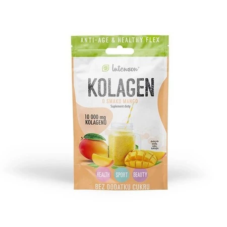 Zestaw: 10x Intenson Kolagen o smaku mango 10,8 g