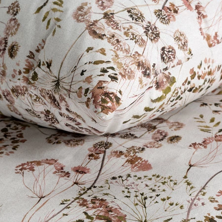 Komplet pościeli bawełnianej Julita, 220 x 200 cm, Naturalny