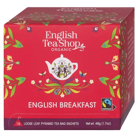 English Tea Shop Premium English Breakfast 16 piramidek