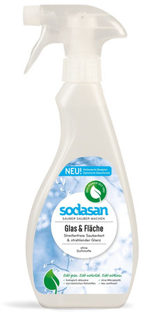 Sodasan Płyn do mycia szyb i powierzchni szklanych BIO 500 ml