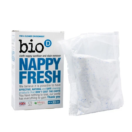 Bio-D, Nappy Fresh, Dodatek do proszku do prania pieluch, 500 g