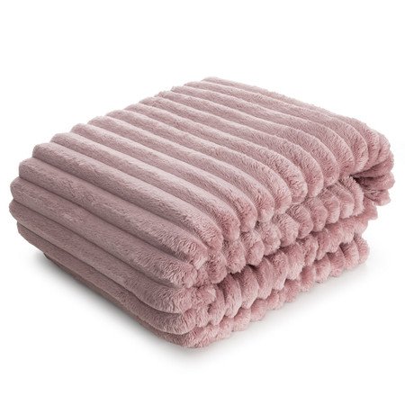 KOC D91 SOFT 200 X 220 CM PUDROWY RÓŻ