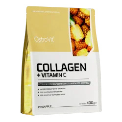 OSTROVIT Kolagen + Witamina C - smak ananasowy (400 g)