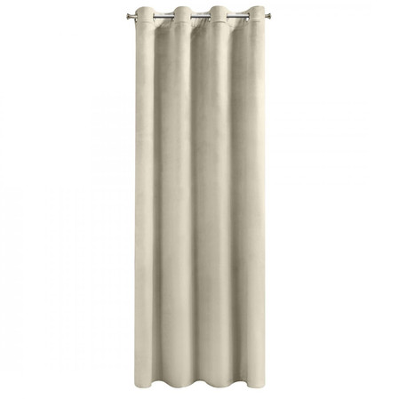 ZASŁONA GOTOWA D91 ROSA 140 X 250 CM BEŻOWY