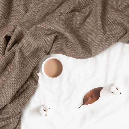 Koc D91 Amber 200 x 220 cm, Jasnokremowy