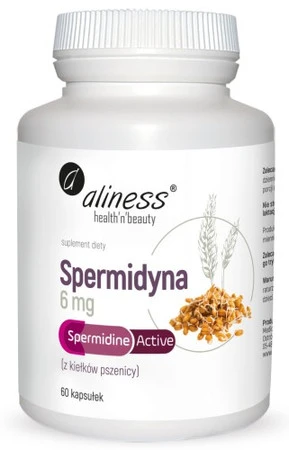 Aliness Spermidyna Active 6 mg  x 600 Vege caps