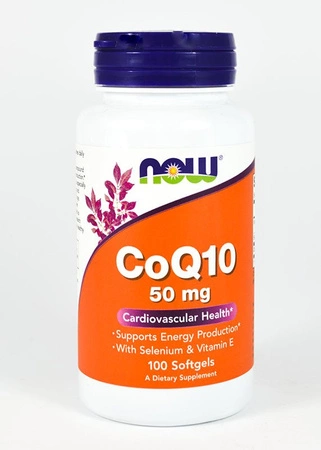 Now - CoQ10 z selenem i witaminą E - 100 kaps