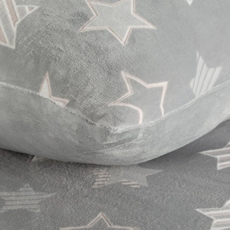 Komplet pościeli Flano 4 200 x, 220 cm, Srebrny