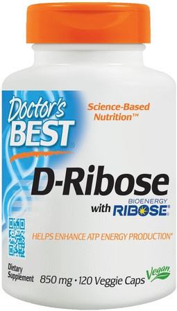 D-Ribose - D-Ryboza 850 mg (120 kaps.)