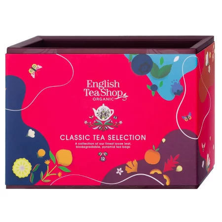 English Tea Shop Classic Tea Selection Zestaw 12 piramidek