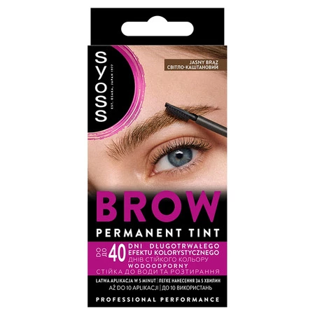 Brow Tint farba do brwi Jasny Brąz