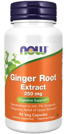 Ginger Root Extract - Wyciąg z korzenia imbiru 250 mg  (90 kaps.)
