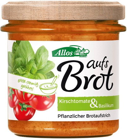 Allos Pasta Kremowa z Pomidorami Cherry i Bazylią