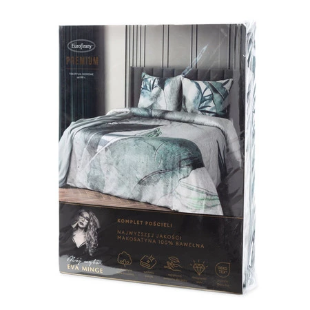 Pościel Artist 160 x 200 cm, Jasnoszary