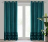 ZASŁONA GOTOWA MEGI 140 X 250 CM CIEMNOTURKUSOWY