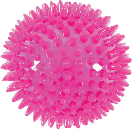 ZOLUX TPR POP Piłka z kolcami Różowa 13cm