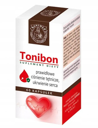 Bonimed Tonibon 60 kapsułek prawidłowe ciśnienie