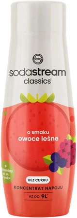 SodaStream Syrop koncentrat Owoce Leśne  - Bez cukru 440 ml