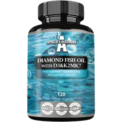 APOLLO'S HEGEMONY Diamond Fish Oil D3K2 120 kaps.