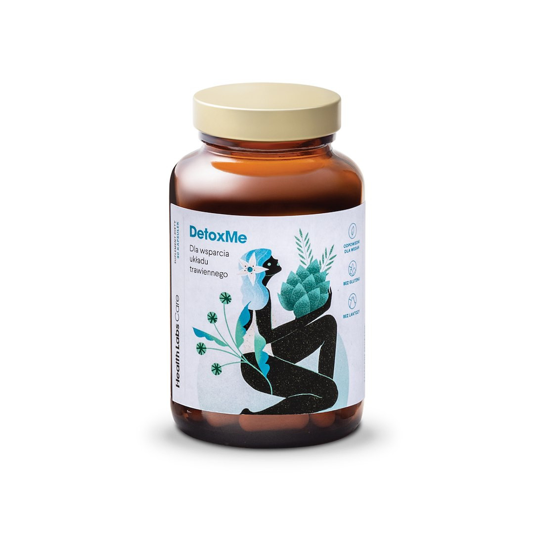 Health Labs Care DetoxMe na wsparcie pracy wątroby 90 kaps. vege - Nabea.pl
