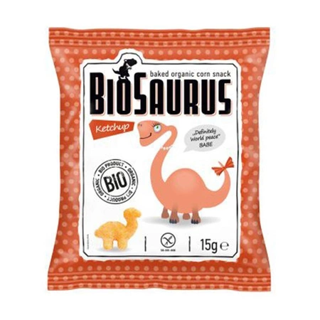 BioSaurus − Chrupki kukurydziane Dinozaury bezgl. BIO − 15 g