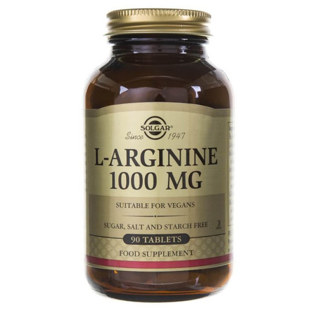 Solgar L-Arginine 1000 mg 90 tabl.