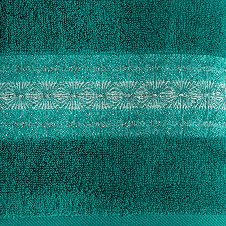 Ręcznik Malika (06), 70 x 140 cm, Turkusowy